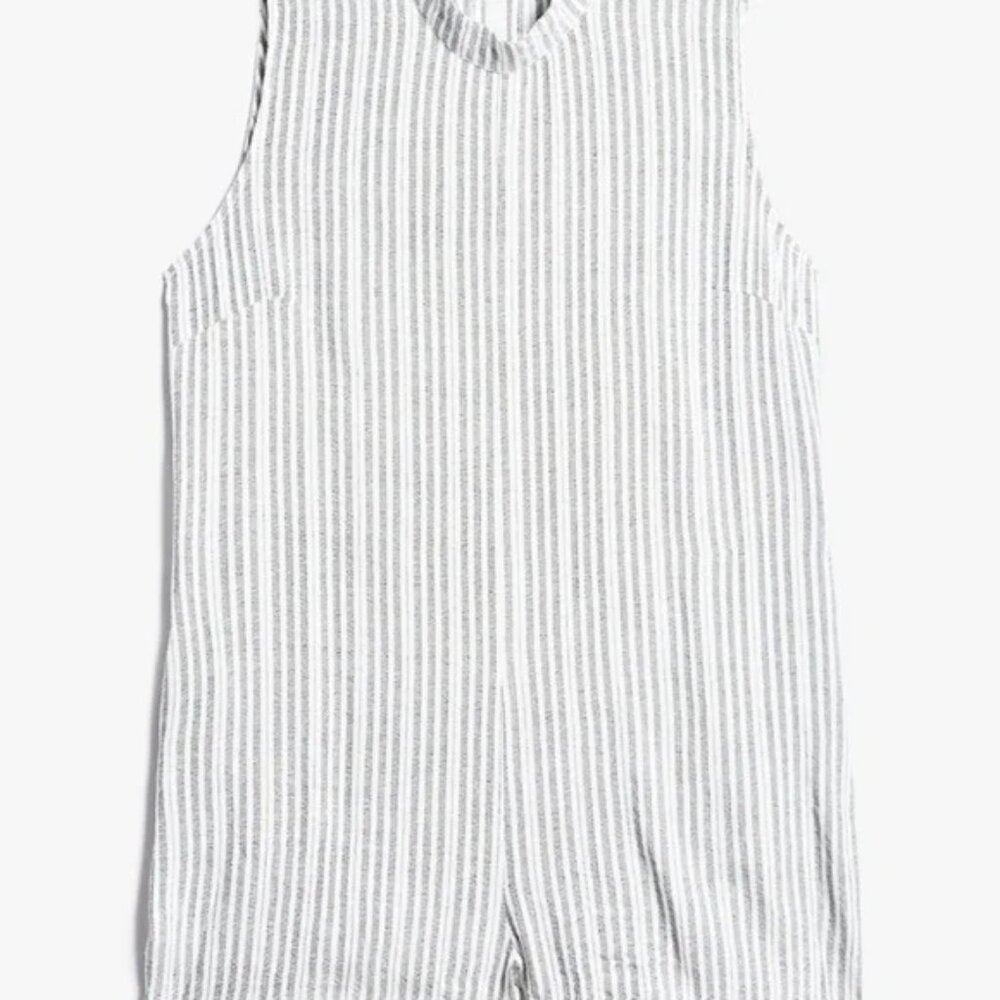 Stelen by Need Supply Striped Malta Romper size Large - Picture 6 of 11